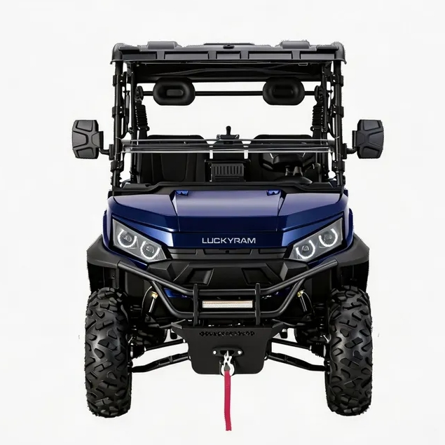 10KW striedavý motor 4WD elektrický UTV 1000kg ťažné zariadenie na lovecký ranč