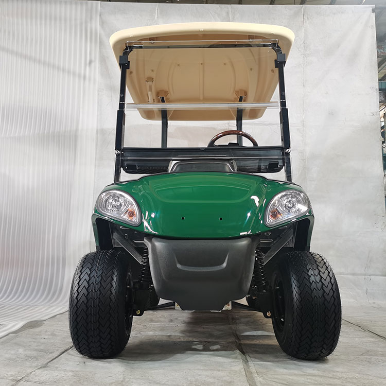 2-miestny elektrický golfový vozík s lítiovou batériou – prispôsobiteľné farby