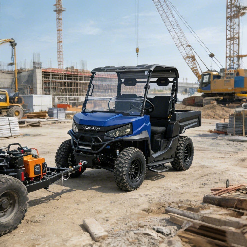 Elektrický UTV 4WD pre Hunting 73,6V 150Ah EPS posilňovač riadenia