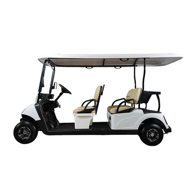 Vysokorýchlostný 4-miestny elektrický golfový vozík vybavený lítiovou batériou