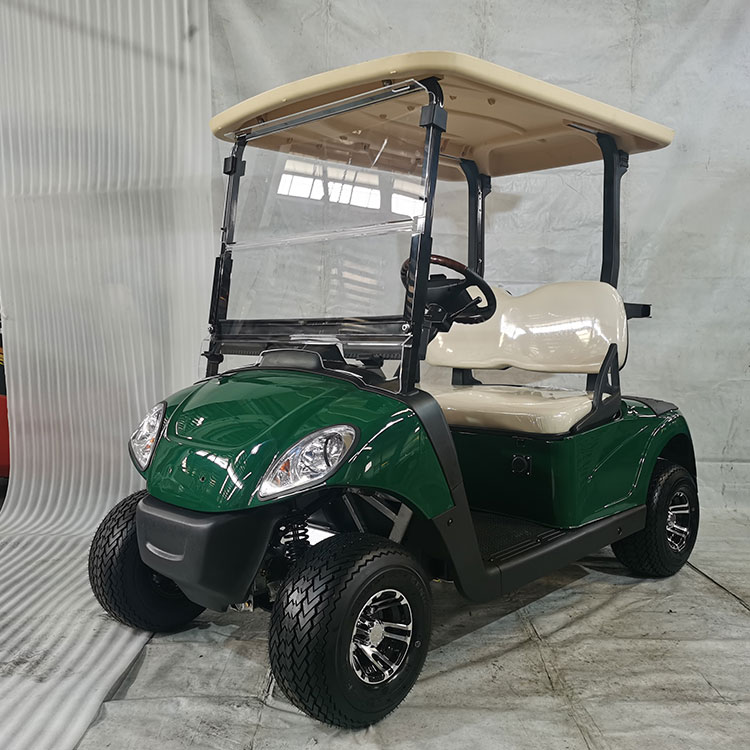 Výkonný 2-miestny elektrický golfový kočík vybavený lítiovou batériou